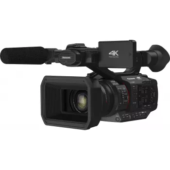 Panasonic HC-X2E 4K Ultra HD Professional Camcorder with 20x Leica Dicomar Lens, 5-Axis Hybrid O.I.S.+, Dual XLR Inputs, 3G-SDI, Wi-Fi, Dual SD Card Slots
