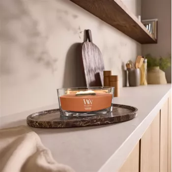 WoodWick Saffron Smoke Ellipse Scented Candle 453.6 g