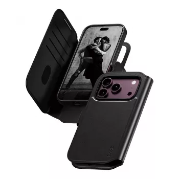 CARE™ by PanzerGlass® Tango 2-in-1 peněženkové pouzdro černé s MagSafe pro iPhone 18 Pro / 17 Pro