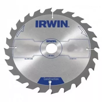 IRWIN WIDIA kotoučová pila 250mm x 30mm vrtání, 40 zubů, tvrdokovové hroty, ATB, na dřevo