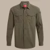 Cestovní košile s dlouhým rukávem Craghoppers NosiLife Adventure LS Shirt III pánská Woodland Green XXL