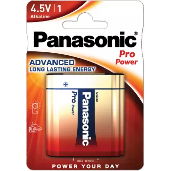 Alkalická plochá baterie Panasonic Power Pack Gold 3LR12 4,5V – 1 balení (blistr)