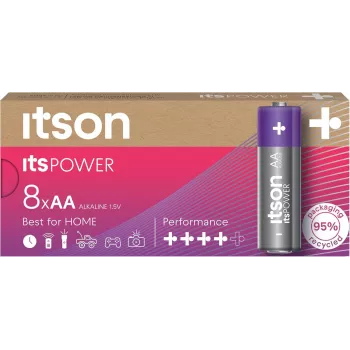ITSON LR6IPO/8CB alkalické baterie AA (8ks)