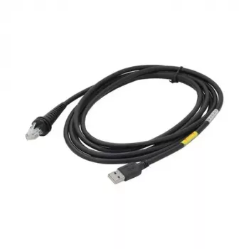 Honeywell CBL-500-300-S00-07 USB napájecí kabel, 3m, černý, Type-A na Type-B, 5V