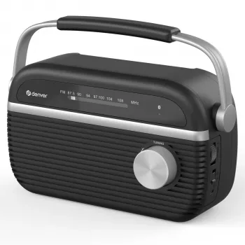 DENVER TRB-67B DAB+ & FM radiobudík - černý