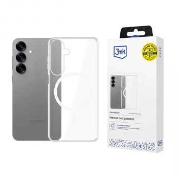 Průhledné MagSafe pouzdro 3mk Clear MagCase Samsung Galaxy S25
