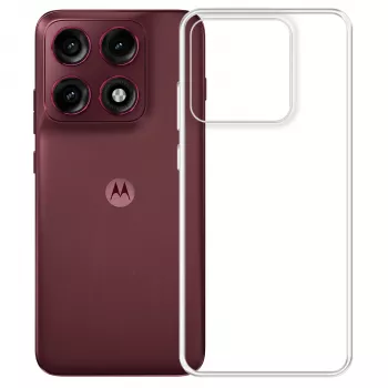 3mk Hardy Vision pouzdro pro Motorola Edge 70 Pro - průhledné