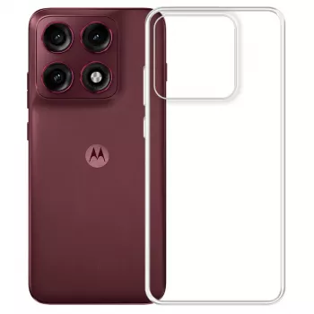 3mk Hardy Vision pouzdro pro Motorola Edge 70 Pro - průhledné