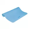 REBEL ACTIVE Blue TPE Exercise Mat 200x115x1 cm for Yoga, Pilates, Fitness, Gymnastics