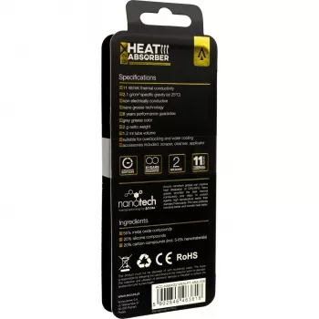Accura Heat Absorber 9.2X šedá sada 2 g teplovodivá pasta