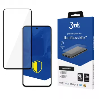 Ochranné tvrzené sklo 3mk HardGlass Max Black pro Samsung Galaxy A36/A56