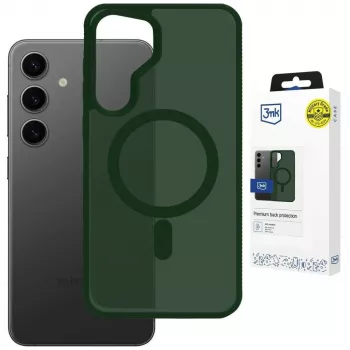 3MK Smoke MagCase pro Apple iPhone 17 Pro Max - zelené průsvitné ochranné pouzdro s MagSafe