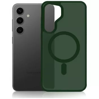 3MK Smoke MagCase pro Apple iPhone 17 Pro Max - zelené průsvitné ochranné pouzdro s MagSafe