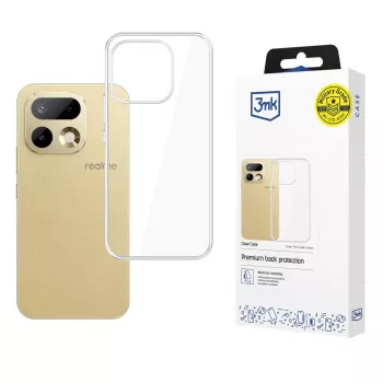 Pouzdro 3mk Clear Case pro Realme 16 Pro 5G – transparentní TPU kryt zad s technologií Absorber™