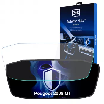 3MK PROTECTION Peugeot 2008 GT TechWrap matná ochranná fólie přístrojového panelu