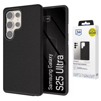 3MK Fortis MagCase pro Samsung Galaxy S25 Ultra - černé MagSafe ochranné pouzdro
