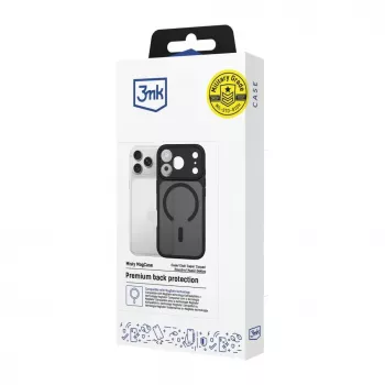 3MK Misty MagCase pro Apple iPhone 16e / 17e - černé