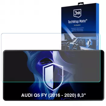 Matná ochranná fólie na centrální displej 3MK PROTECTION Audi Q5 FY (2016-2020) 8,3