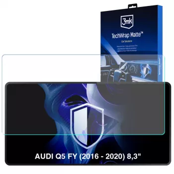 Matná ochranná fólie na centrální displej 3MK PROTECTION Audi Q5 FY (2016-2020) 8,3