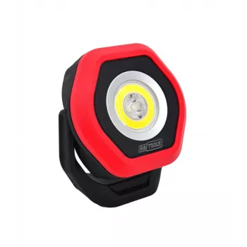 Dílenská svítilna AWTOOLS BLACK LINE SOL CREE LED + COB LED
