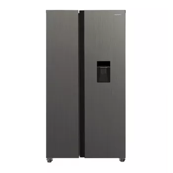 MPM Total No Frost MPM-439-SBS-15/ND Side-by-Side Fridge, Stainless Steel, 177 cm Height