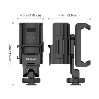 PULUZ rozšiřující rámový držák pro DJI Osmo Pocket 3 se závitem 1/4