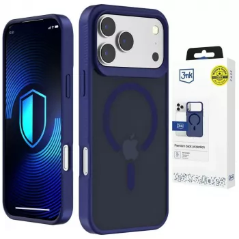 3MK Smoke MagCase pro Apple iPhone 17 Pro Max - modré