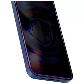 3MK HardGlass MaxPrivacy ochranná fólie proti zvědavým pohledům s aplikátorem pro Apple iPhone 17 Pro Max, černá