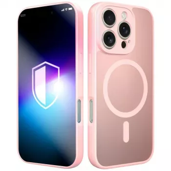 3MK Misty MagCase pro Apple iPhone 16 Pro Max - růžové