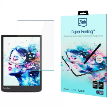 3mk PaperFeeling ochranná fólie na displej pro PocketBook InkPad Color 3 7,8 inch (2 ks)