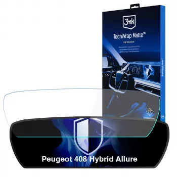 Ochranná fólie na displej 3MK PROTECTION Peugeot 408 Hybrid Allure TechWrap Matte Cluster