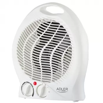 Adler AD 7728 PTC keramické topné těleso 2000W s oscilací, 2 stupně ohřevu, režim studeného vzduchu, ochrana proti přehřátí a převržení, bílá/černá