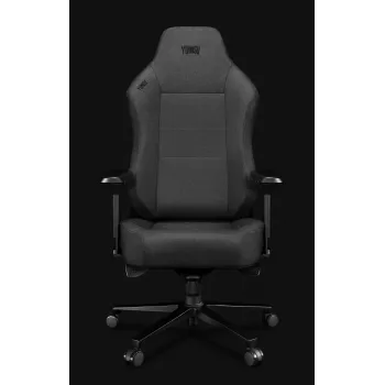 Yumisu 2054 Fabric Gaming Chair Gray/Black, 150 kg, 2D Armrests, Reclining 90-150°