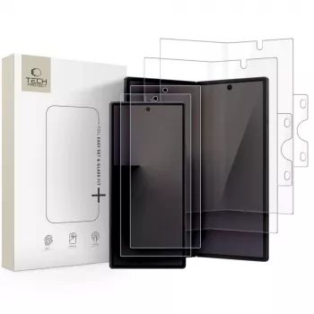 Ochranná sada TECH-PROTECT Easy Set Folie & Glas FIT+ 4v1 pro Samsung Galaxy Z Fold 8 – Ultra Clear