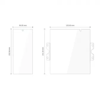 Ochranná sada TECH-PROTECT Easy Set Folie & Glas FIT+ 4v1 pro Samsung Galaxy Z Fold 8 – Ultra Clear