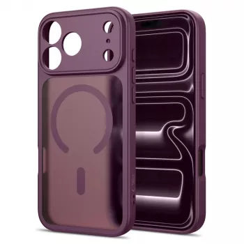 Tech-Protect Basicmag MagSafe pouzdro pro iPhone 17 Pro / 18 Pro matná tmavě třešňová