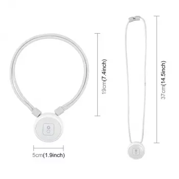 PULUZ PU1205W Magnetic Neck Mount Lanyard for Insta360 GO Ultra, White
