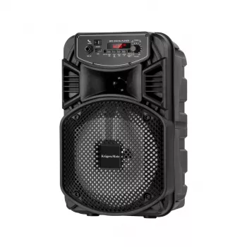 Přenosný bezdrátový reproduktor Kruger & Matz Music Box 10W Bluetooth 5.0 TWS FM rádio AUX microSD USB černý