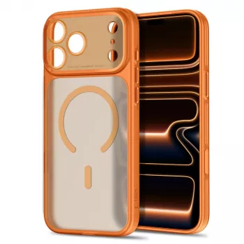 TECH-PROTECT MagPrime MagSafe CC iPhone 17 Pro / 18 Pro Matte Cosmic Orange