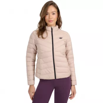 Dámská bunda 4F F0855 4FWSS26TDJAF0855 83S, béžová, XL
