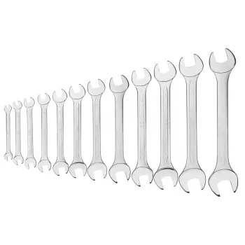 NEO TOOLS sada oboustranných otevřených klíčů 6-32 mm, 12 ks