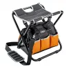 NEO TOOLS stolička s instalatérskou taškou