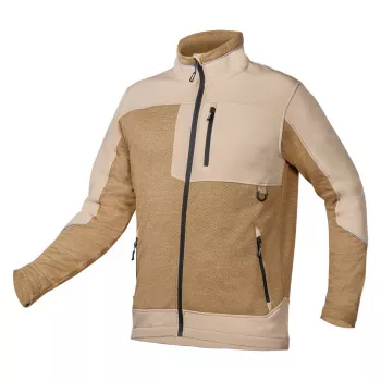 Softshellová mikina NEO TOOLS OUTDOOR, béžová, velikost L