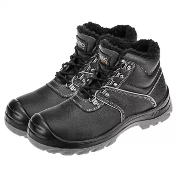 NEO TOOLS Insulated Work Ankle Boots S3 SRC, Steel Toe Cap, Anti-Penetration Insert, Size 45