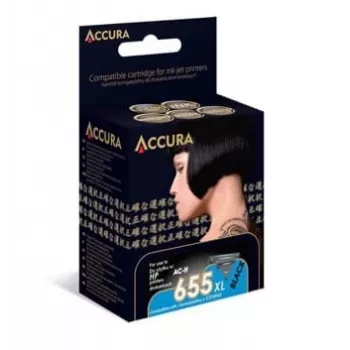 Accura kompatibilní černá inkoustová kazeta HP 655XL (CZ109AE) vysoká výtěžnost