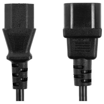 Accura C13 na C14 VDE napájecí kabel 1,8 m černý