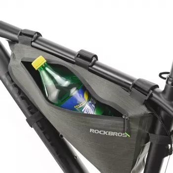 Rámová taška na kolo Rockbros AS-017 5L, tmavě zelená