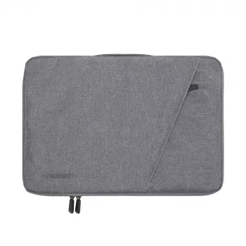 Wozinsky WTNP-17G 17 inch taška na notebook se skrytým držadlem - šedá