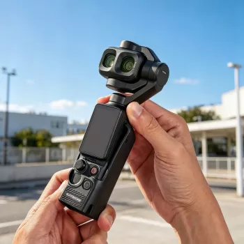 SUNNYLIFE OP4-BHT200-D TPU ochranné pouzdro pro DJI Osmo Pocket 3 / 4 / 4P - černé