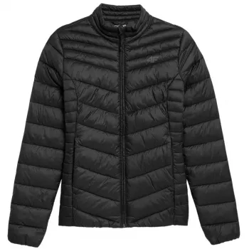 Dámská péřová bunda 4F F094 Deep Black 4FSS23TDJAF094 20S